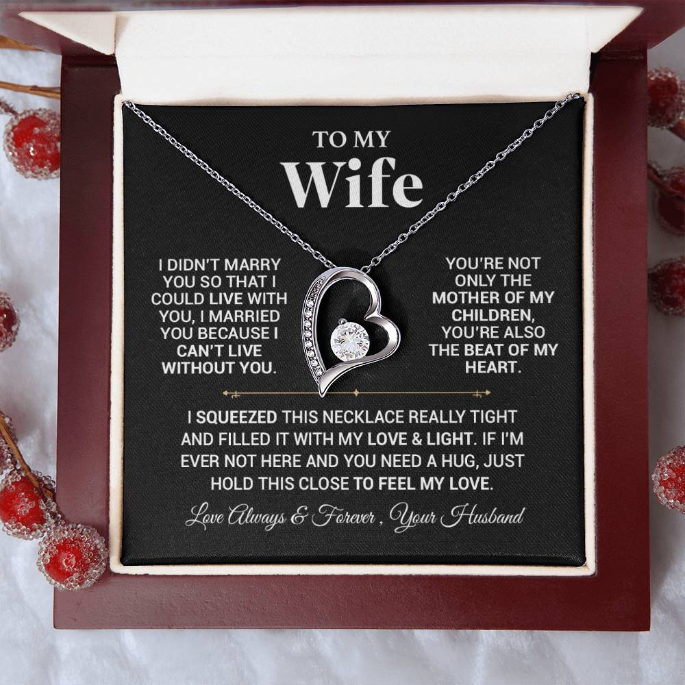To My Wife Necklace, Christmas Gift For Wife, Christmas Gifts For Her, Wife Gift 18_7