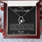 To My Bonus Daughter Necklace, Gift for Bonus Daughter, Step Daughter Birthday 5_10_Black