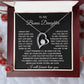 To My Bonus Daughter Necklace, Gift for Bonus Daughter, Step Daughter Birthday 23_11_Black