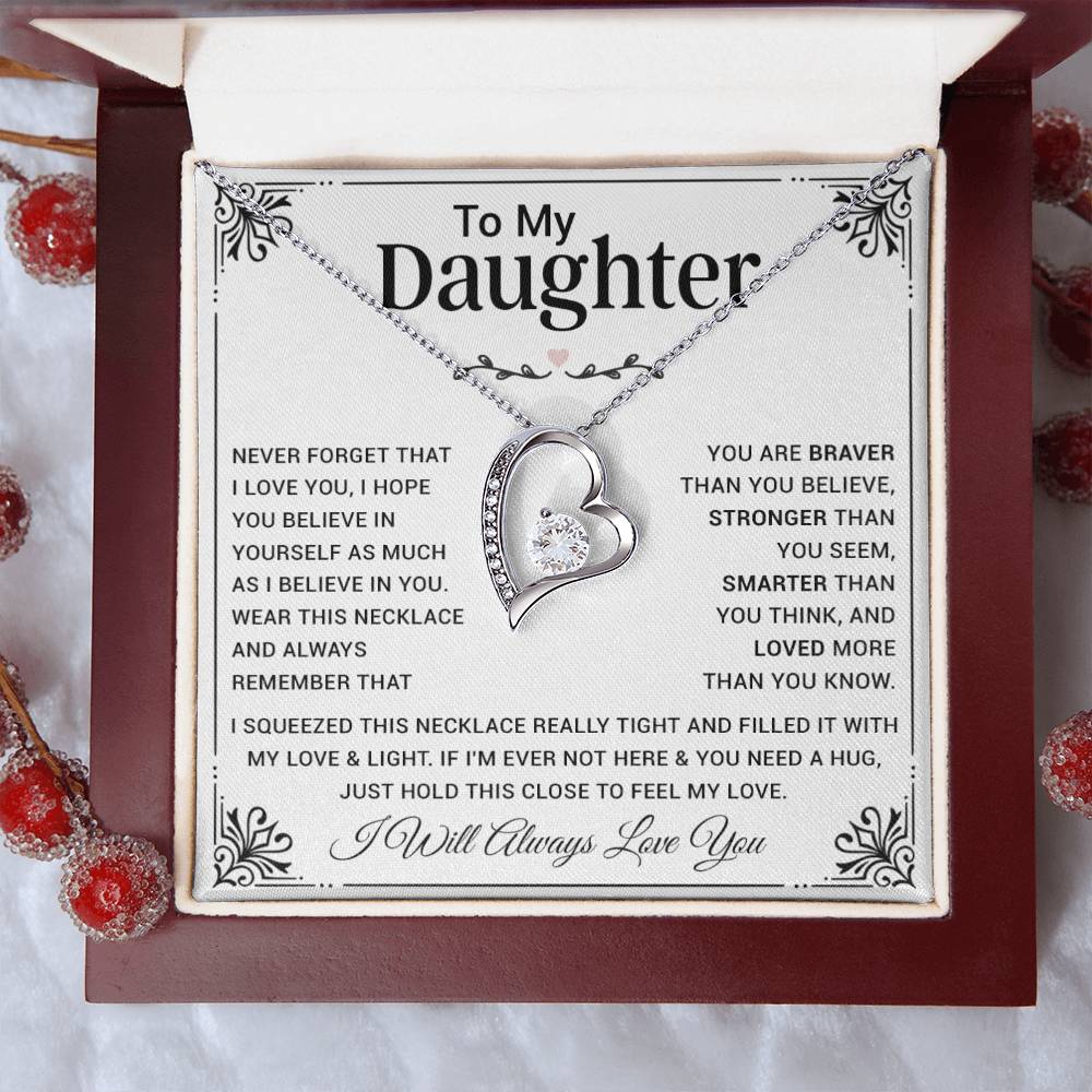 To My Daughter Necklace Gift for Daughter from Dad,Daughter Father Necklace 4_12