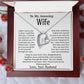 To My Amazing Wife Necklace, Christmas Gifts For Women, Anniversary Gift For Wife