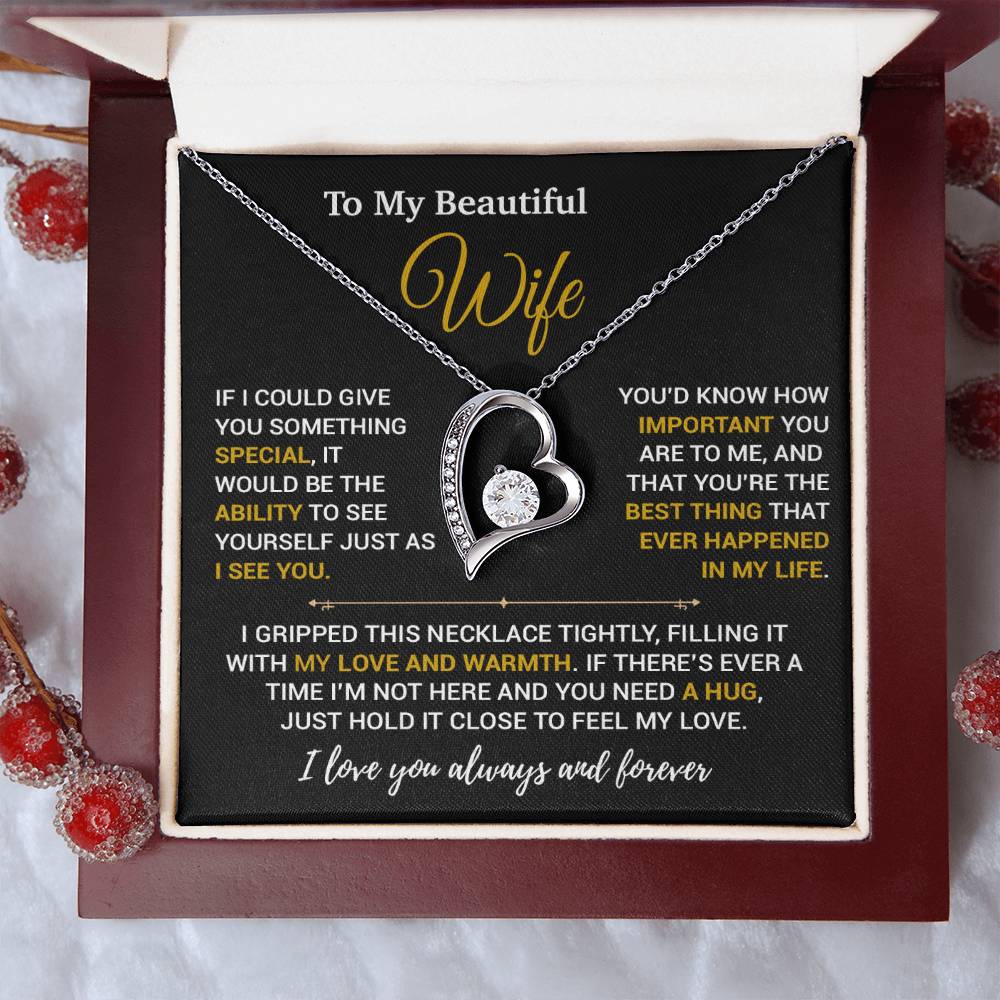 To My Wife Necklace, Christmas Gifts For Women, Anniversary Gift For Wife 9_10