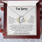I'm Sorry Necklace Gifts, Apology Gifts For Her, Forgiveness Gift, Wife Gift 12_11_White