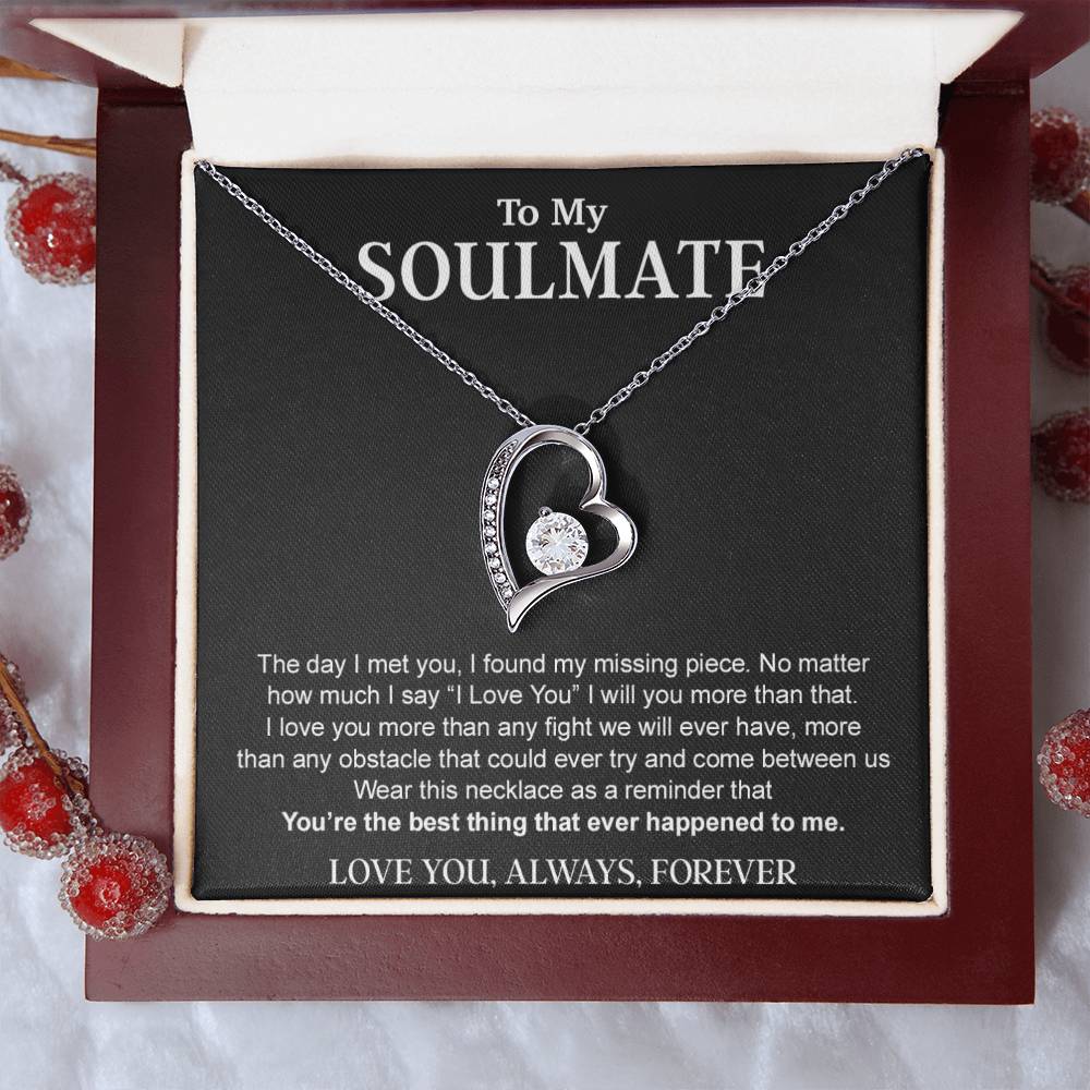 To My Soulmate Necklace, Birthday Gift for Her, Anniversary Gifts, Christmas Gift 18_8