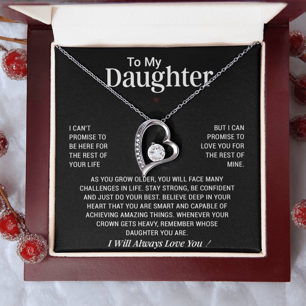 To My Daughter Necklace, Gift For Daughter From Dad, Daughter Father Necklace 4_12