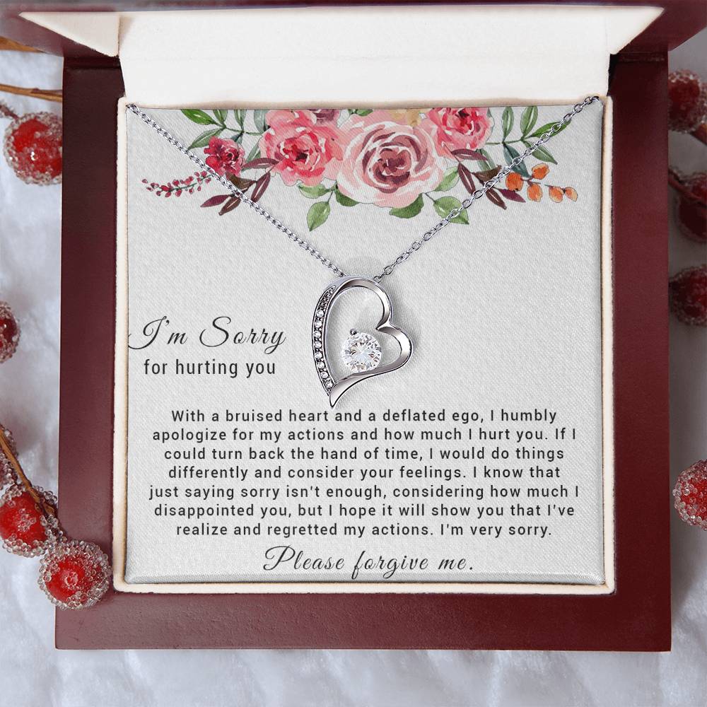 I'm Sorry Necklace Gifts, Apology Gifts For Her, Forgiveness Gift, Wife Gift 12_12