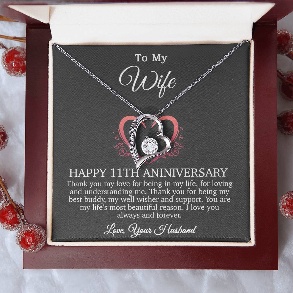 11th Anniversary Gift For Wife, 11 Year Anniversary Gifts, 11th Wedding Anniversary Gift Ideas