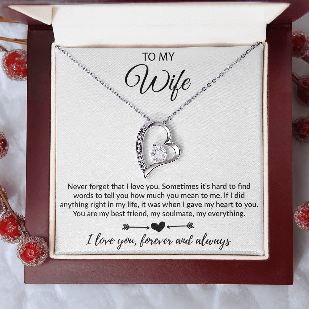 To My Wife Necklace Gift, Birthday Gifts For Wife, Anniversary Gift For Her 26_3