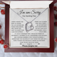 I'm Sorry Gift For Wife Necklace, Sorry Gift for Girlfriend, Forgiveness Gift For Her 25_5