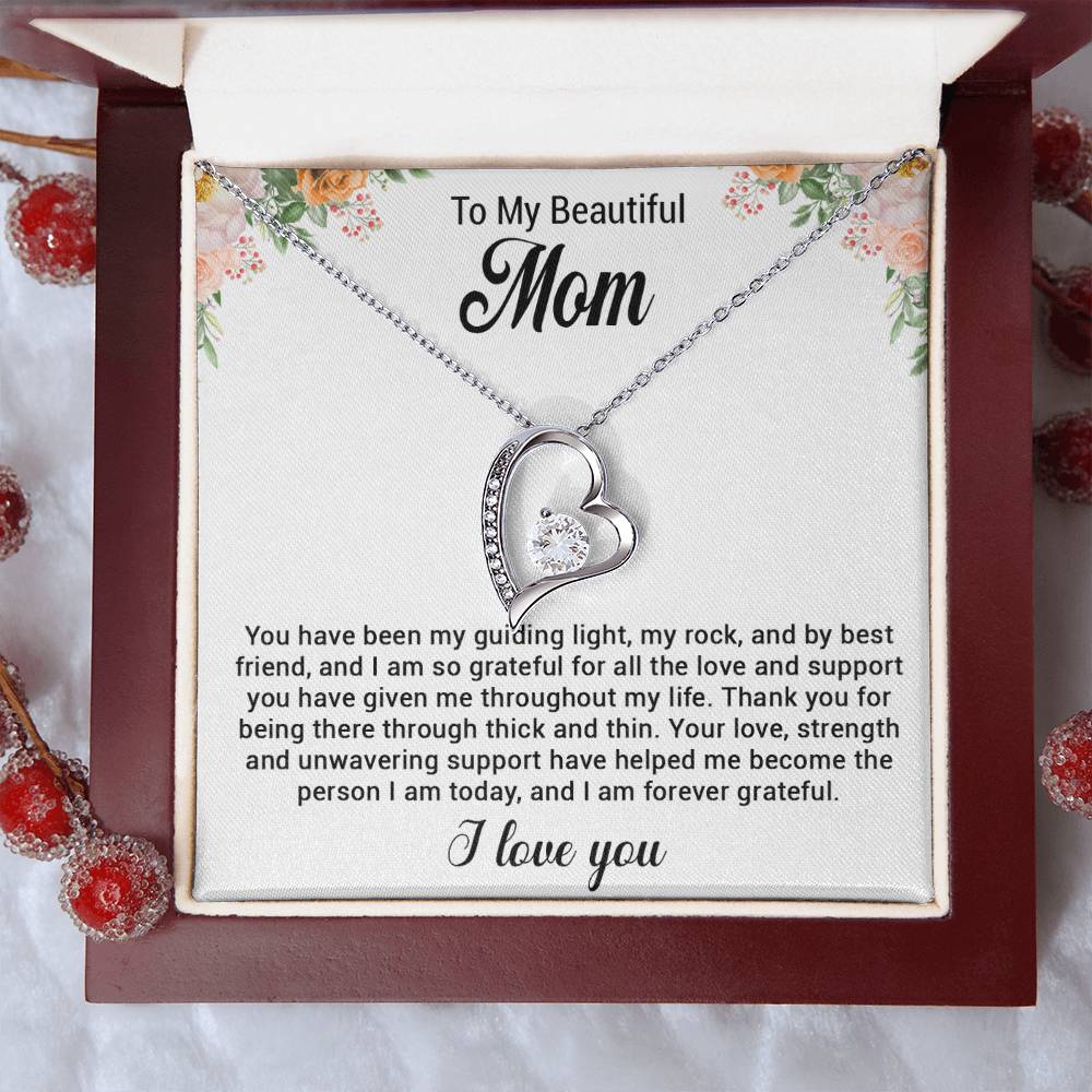 To My Mom Necklace, Mom Gift, Mom Mother's Day Gifts, Mom Gift From Son