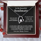 To My Beautiful Soulmate Necklace, Gifts For Girlfriend, Necklace For Girlfriend, Girlfriend Birthday Gift, Gift For Her