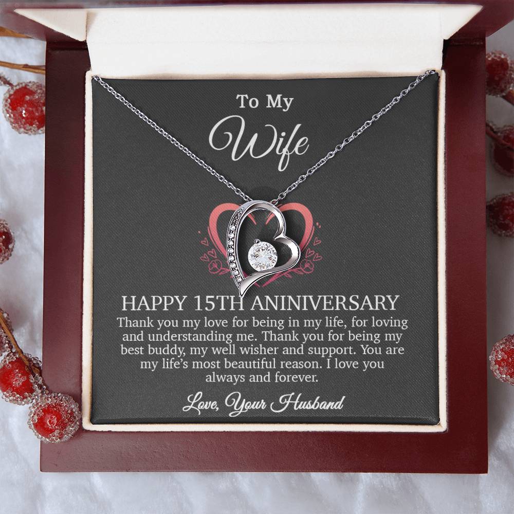 15th Anniversary Gift For Wife, 15 Year Anniversary Gifts, 15th Wedding Anniversary Gift Ideas