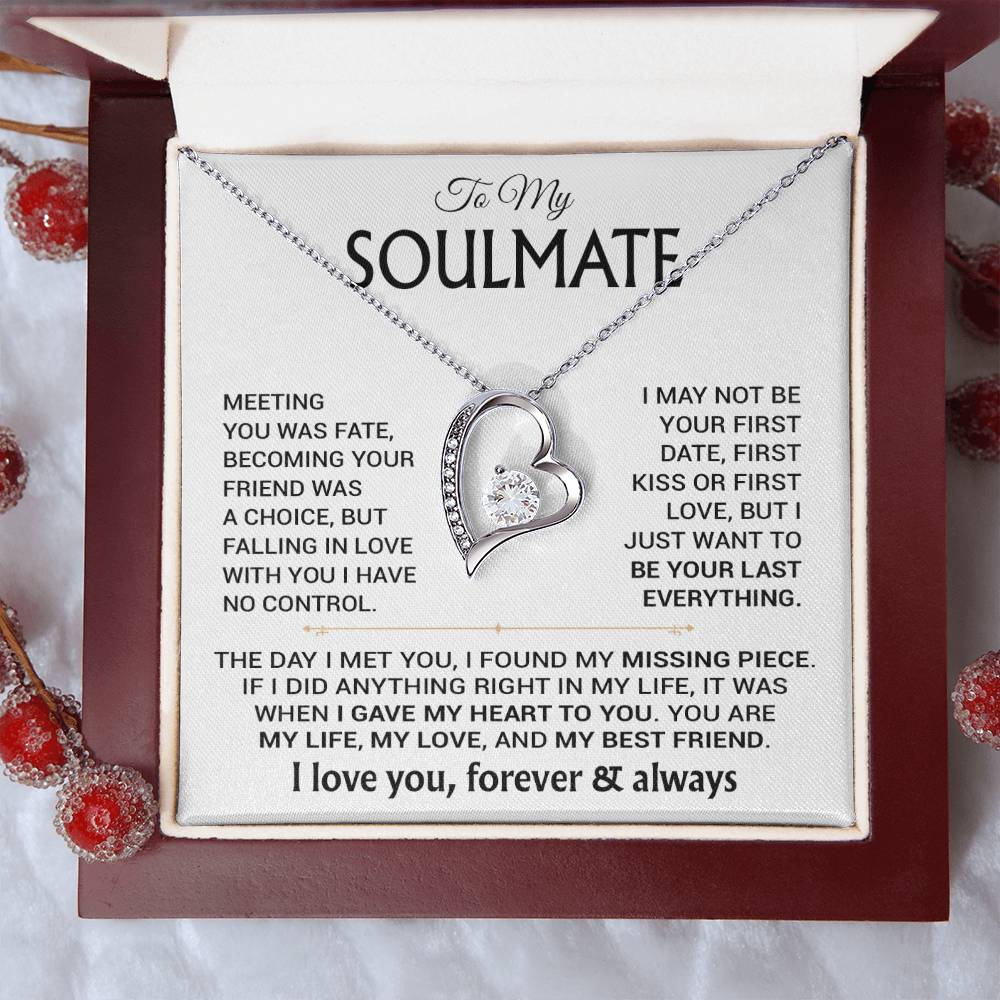 To My Soulmate Necklace, Soulmate Gift, Gift For Girlfriend, Valentines Gift 6_12