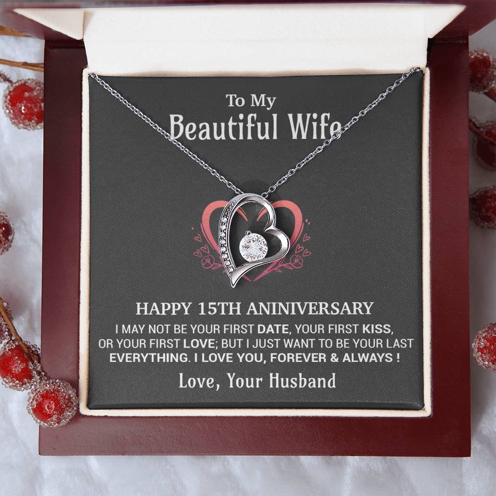 15th Anniversary Gift For Wife, 15 Year Anniversary Gifts, 15th Wedding Anniversary Gift Ideas_Blue 25_10