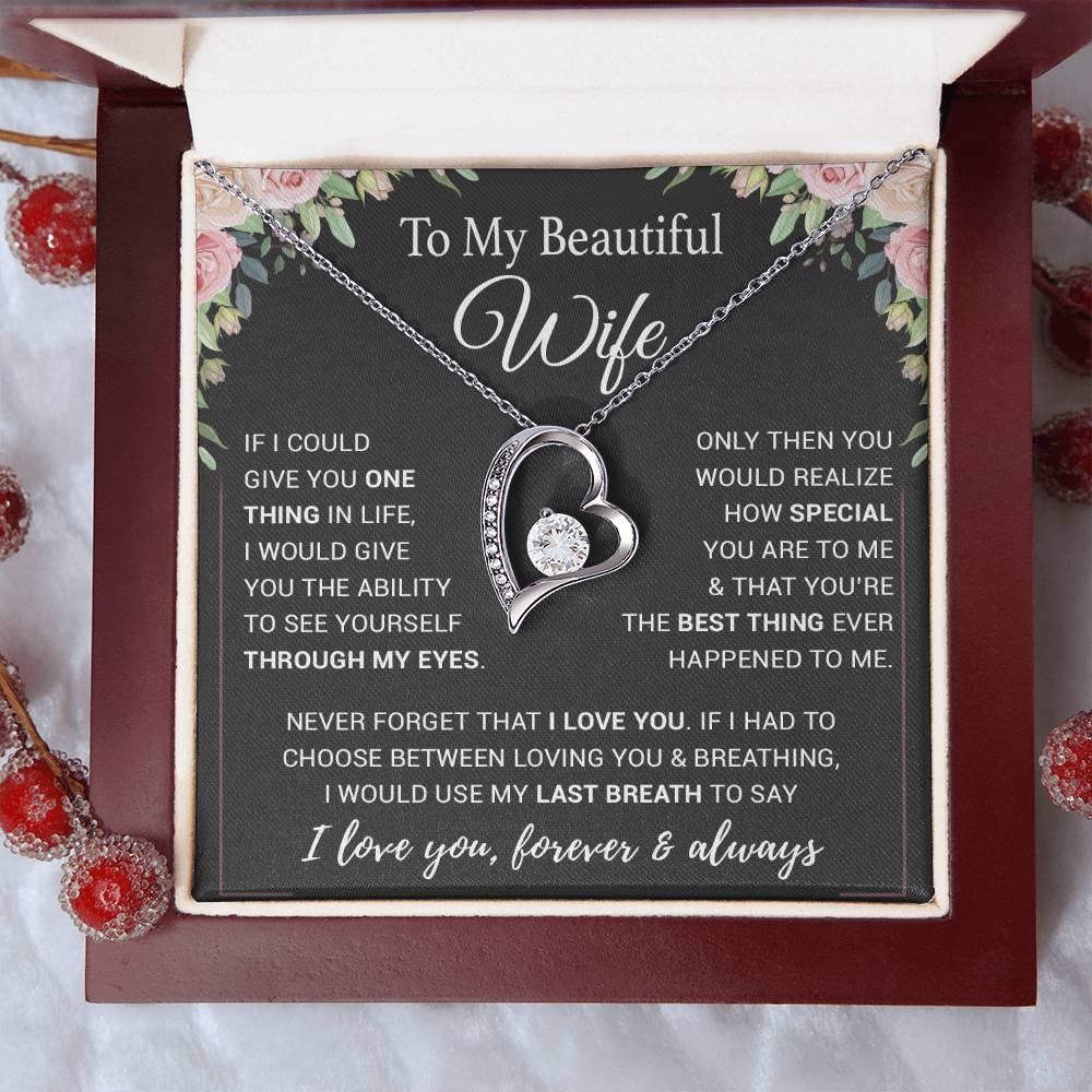 To My Wife Necklace, Christmas Gifts For Women, Anniversary Gift For Wife 10_11