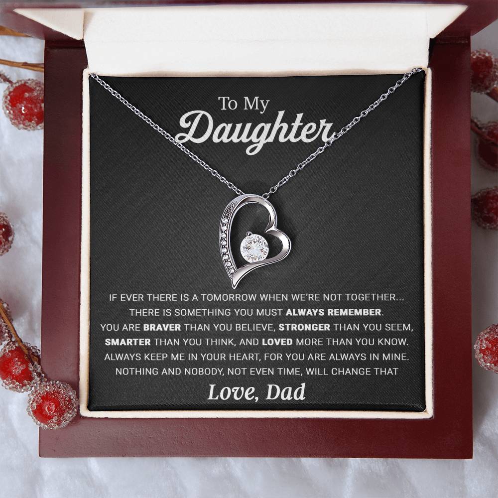 To My Daughter Necklace, Daughter Father Necklace, Daughter Gift From Dad 10_4