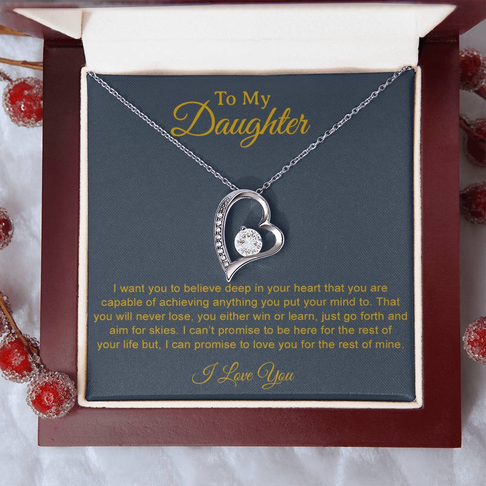 To My Daughter Necklace, Daughter Father Necklace, Daughter Gift From Dad 11_9