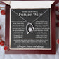 To My Beautiful Future Wife Necklace, Anniversary Birthday Christmas Gift for Her 12_11
