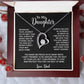 To My Daughter Necklace, Gift for Daughter from Dad, Father Daughter Necklace 3_6_Black