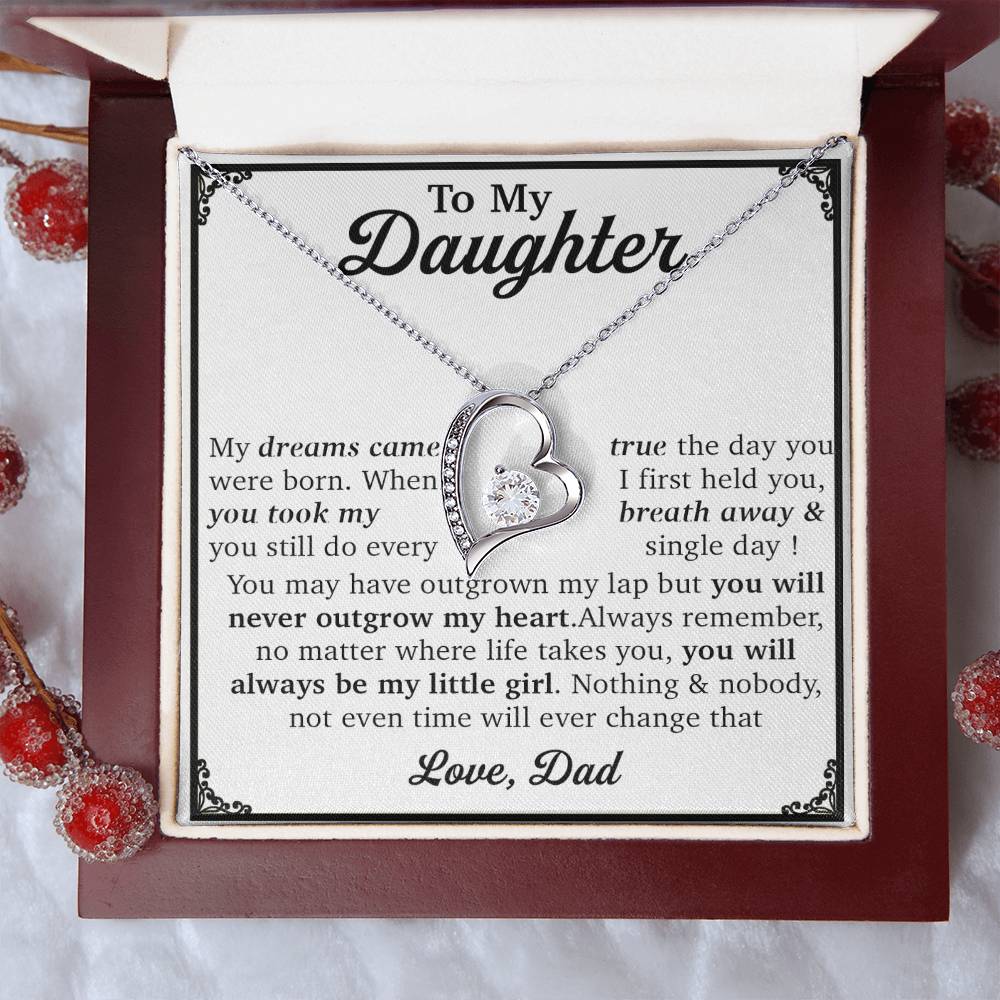 To My Daughter Necklace, Daughter Father Necklace, Daughter Gift From Dad 16_11