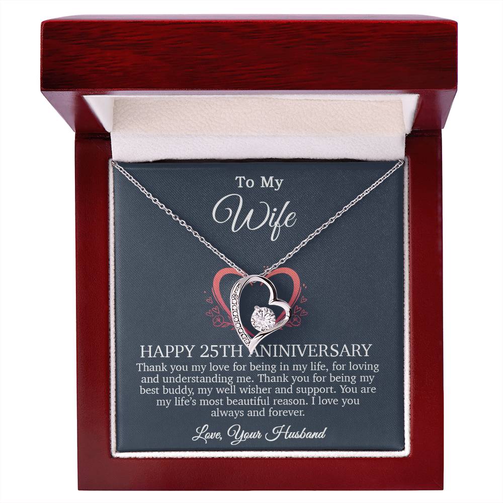 25th Anniversary Gift For Wife, 25 Year Anniversary Gifts, 25th Wedding Anniversary Gift Ideas_Blue