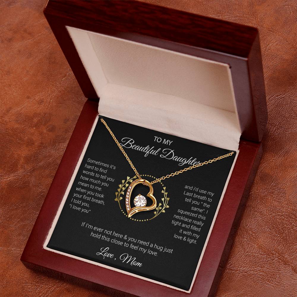 To My Beautiful Daughter Gift For Daughter From Mom, Daughters Birthday