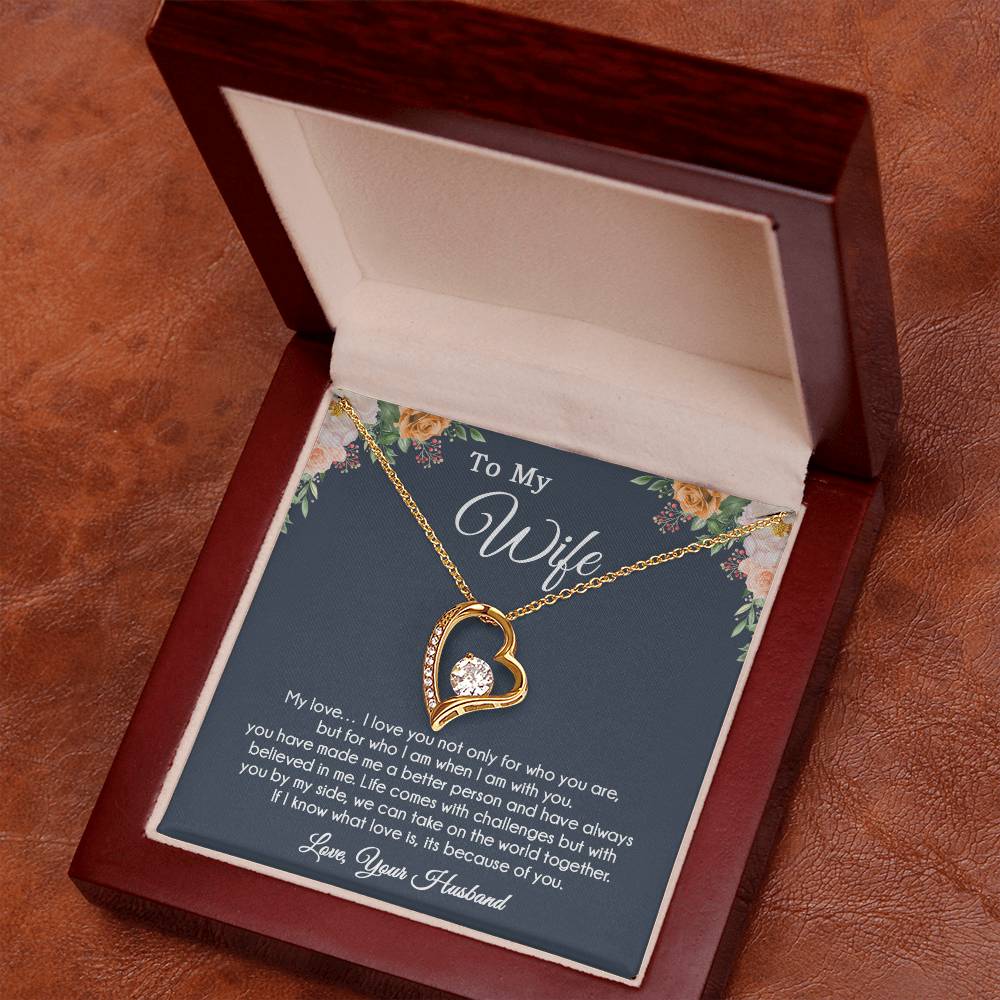 To My Wife Necklace, Wife Gift From Husband, Wife Husband Necklace, Christmas Gift 6_9