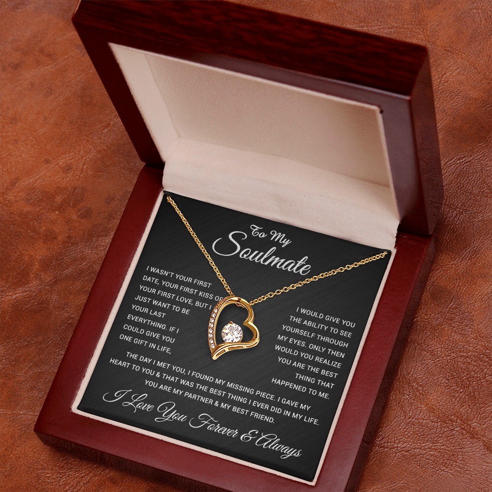 To My Soulmate Necklace, Gift For Soulmate, Anniversary Gift, Birthday Gift 28_4