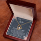25th Anniversary Gift For Wife Necklace, 25 Year Anniversary, 25th Wedding Gift _Blue