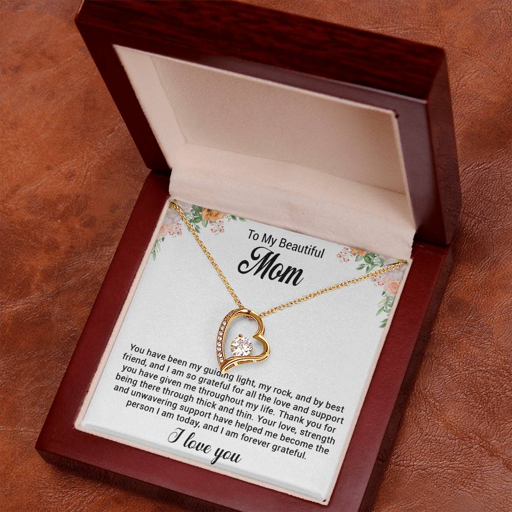 To My Mom Necklace, Mom Gift, Mom Mother's Day Gifts, Mom Gift From Son