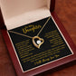 To My Daughter Necklace Gift for Daughter from Dad,Daughter Father Necklace 16_4_Gold