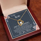 25th Anniversary Gift For Wife Necklace, 25 Year Anniversary, 25th Wedding Gift _Blue