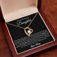 To My Daughter Necklace, Gift for Daughter from mom, Daughter mother Necklace 20_4_Black