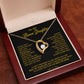 To My Bonus Daughter Necklace, Gift for Bonus Daughter, Step Daughter Birthday 30_9_Gold
