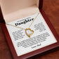 To My Daughter Necklace from Dad, Daughter Dad Necklace, Gifts for Daughter 17_10