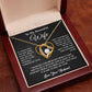 To My Wife Necklace, Gift For Wife, Anniversary Gift For Wife, Necklace For Wife 26_5_Black