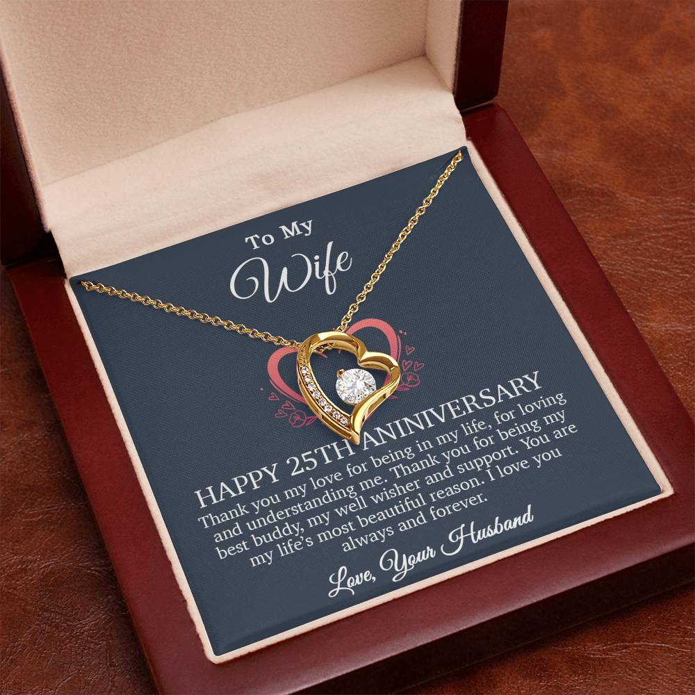 25th Anniversary Gift For Wife, 25 Year Anniversary Gifts, 25th Wedding Anniversary Gift Ideas_Blue