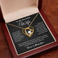 To My Wife Necklace, Gift For Wife, Anniversary Gift For Wife, Necklace For Wife 25_5_Black