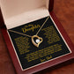 To My Daughter Necklace, Gift for Daughter from Dad, Father Daughter Necklace 3_6_Gold