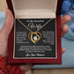 To My Wife Necklace, Gift For Wife, Anniversary Gift For Wife, Necklace For Wife 26_5_Black