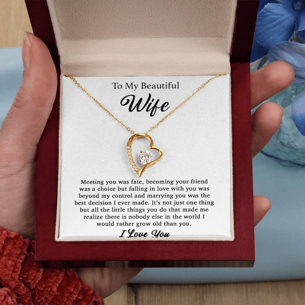 To My Wife Necklace, Gift For Wife, Anniversary Gift For Wife, Christmas Gifts 20_9