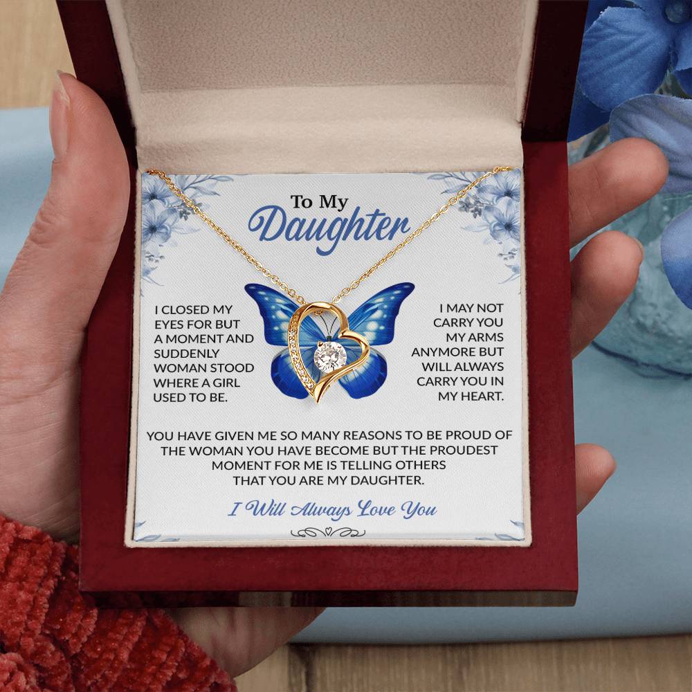 To My Daughter Necklace, Gift for Daughter from Dad, Daughter Father Necklace 9_12