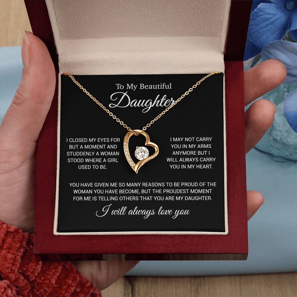 To My Daughter Necklace, Gift for Daughter from Dad, Daughter Father Necklace 24_11