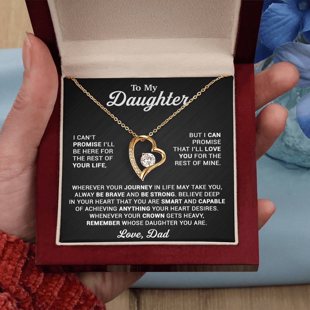 To My Daughter Necklace, Gift for Daughter from Dad, Daughter Father Necklace 12_4