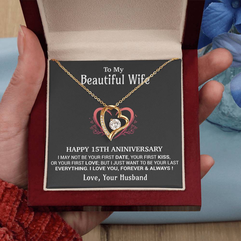 15th Anniversary Gift For Wife, 15 Year Anniversary Gifts, 15th Wedding Anniversary Gift Ideas_Blue 25_10