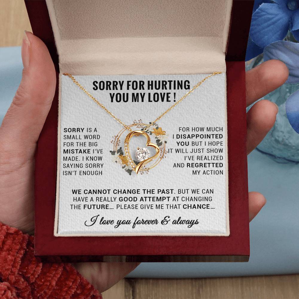 I'm Sorry Necklace Gifts, Apology Gifts For Her, Forgiveness Gift, Wife Gift 12_9