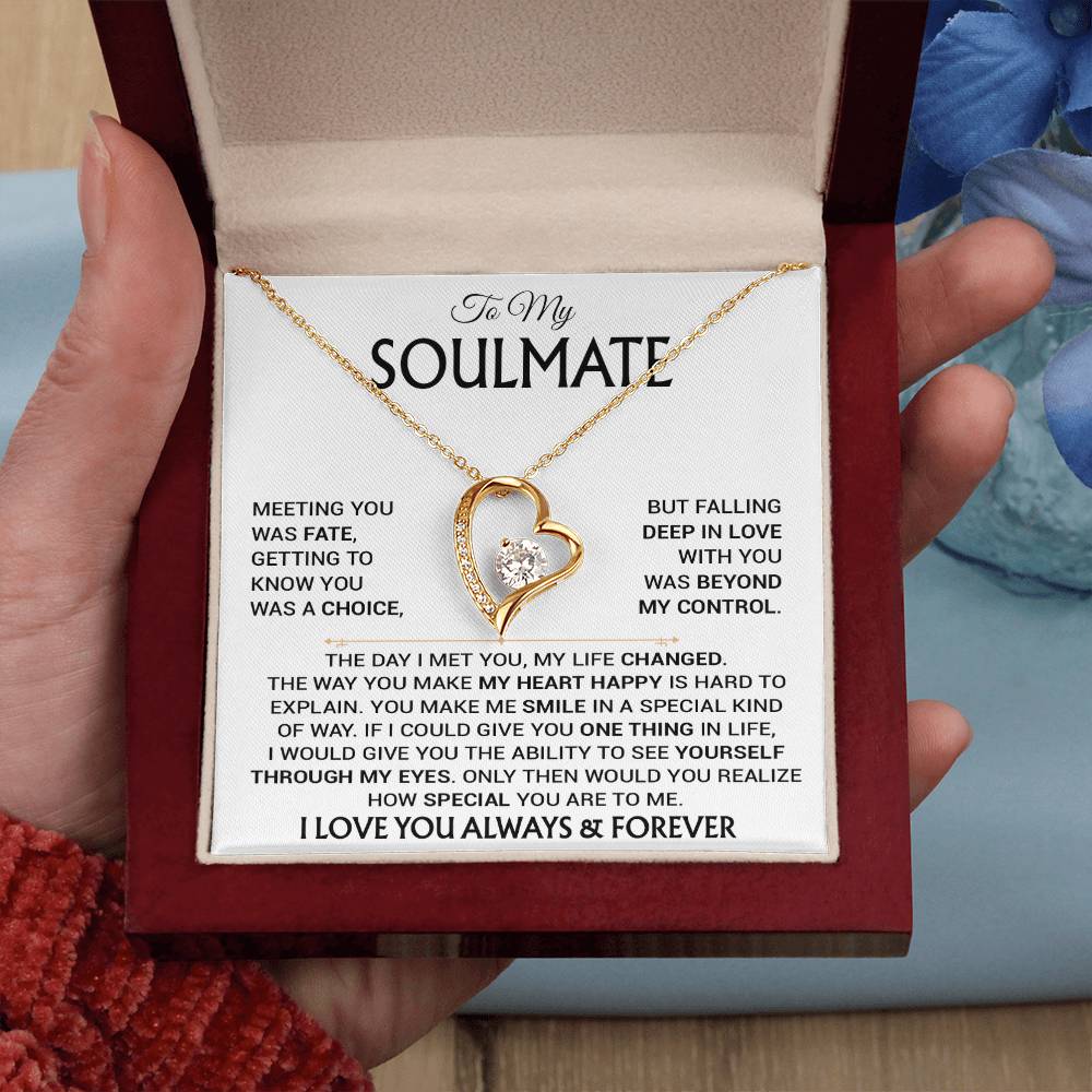 To My Soulmate Necklace, Soulmate Gift, Gift For Girlfriend, Christmas Gift 6_12