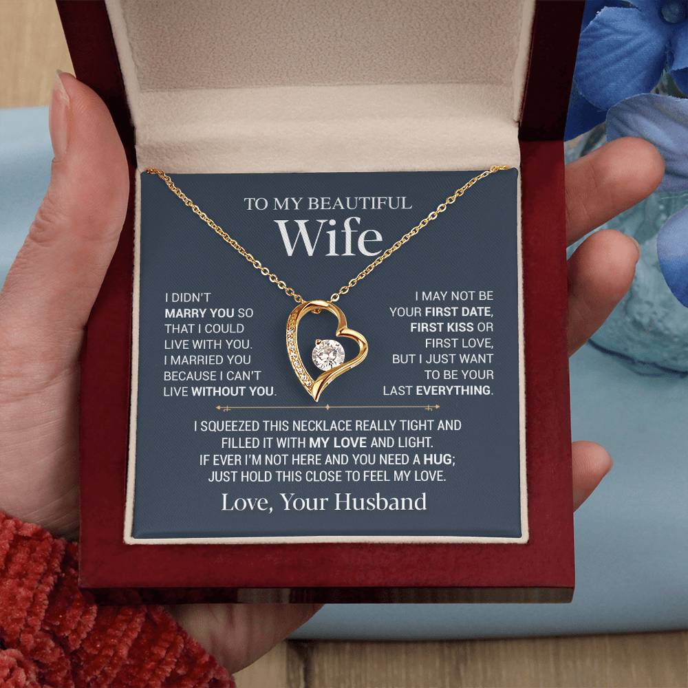 To My Wife Necklace, Christmas Gifts For Women, Anniversary Gift For Wife 23_11