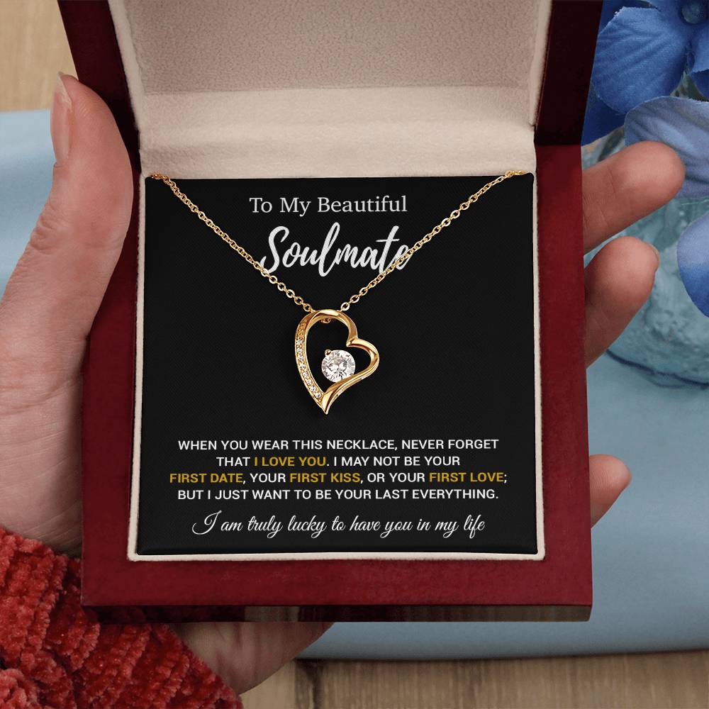 To My Soulmate Necklace, Valentines Day Gift, Gift For Wife, Anniversary Gift 7_1
