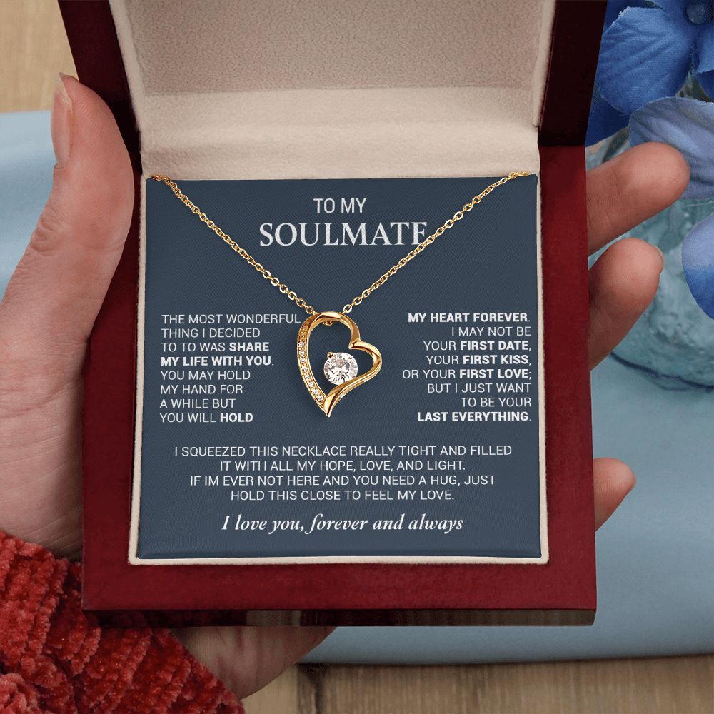 To My Soulmate, Gift for Soulmate, Anniversary Gift, Wife Gift, Birthday Gift